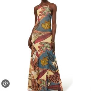 Alexis Vibrant Patterned Maxi Dress